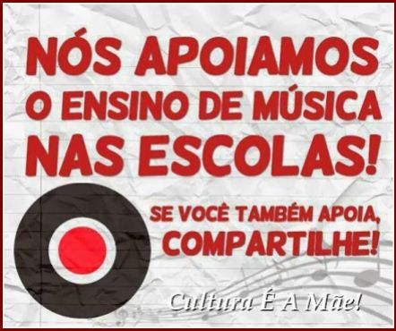 #NósApoiamosMúsicaNasEscolas